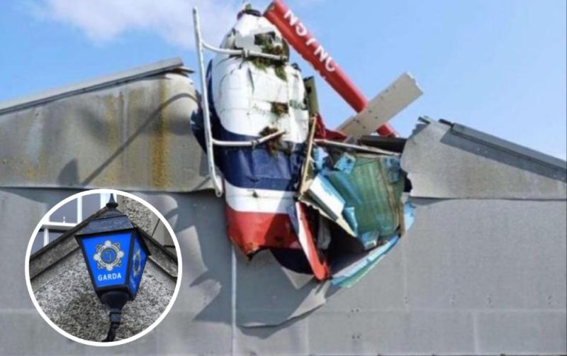 Emergency services at the scene as first photo emerges of helicopter crash in Westmeath