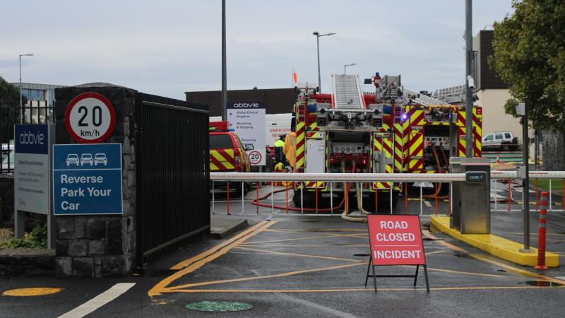 Man taken to hospital following explosion outside factory in Westport 