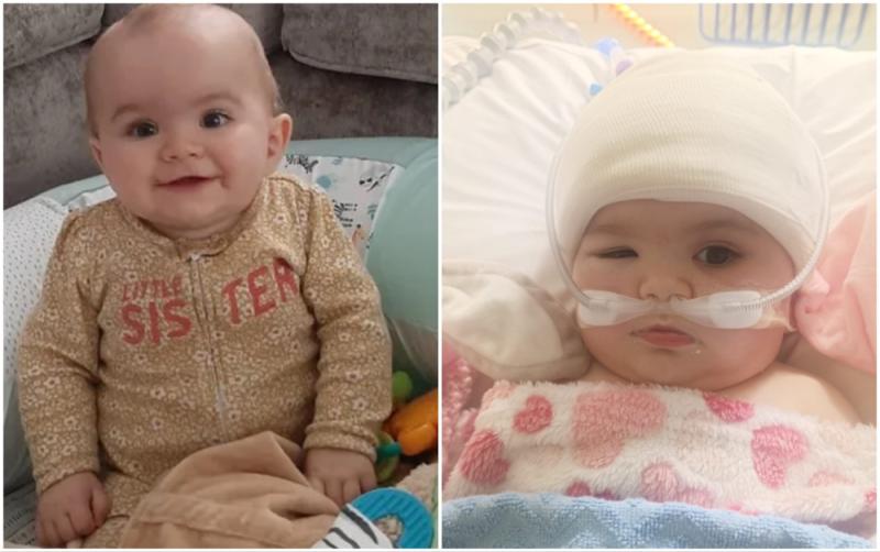 'Our little warrior' - Fundraiser launched for nine-month-old girl diagnosed with brain tumour