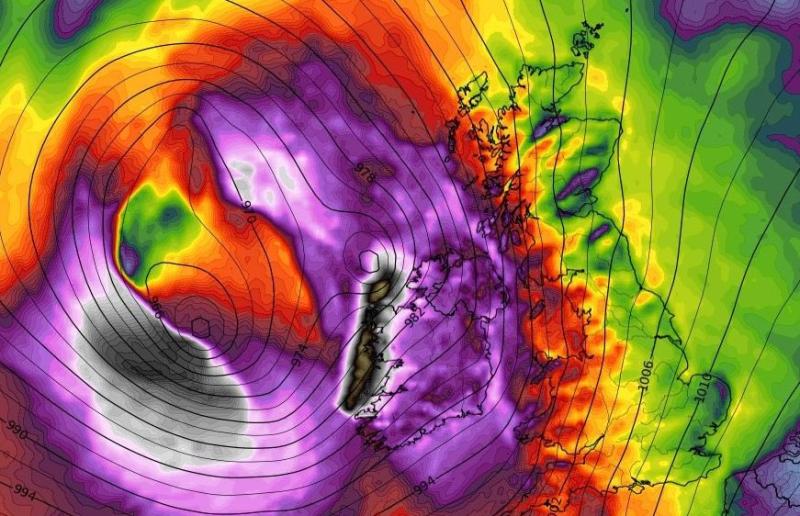 'Damaging' storm bears down on Ireland and could be named amid warnings