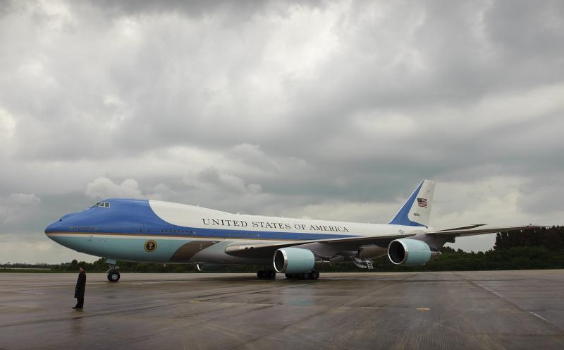 Mystery solved as US President's Air Force One plane spotted flying over Ireland