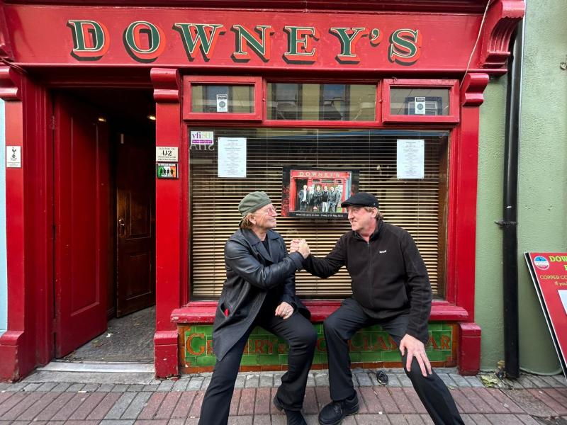 A Beautiful Day in the bar! Bono visits popular pub after birthday party for the Edge's wife