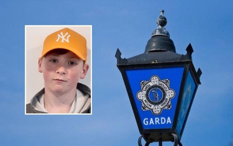ALERT: Have you seen Tyler? Garda&iacute; issue urgent appeal for missing teen last seen on Sunday