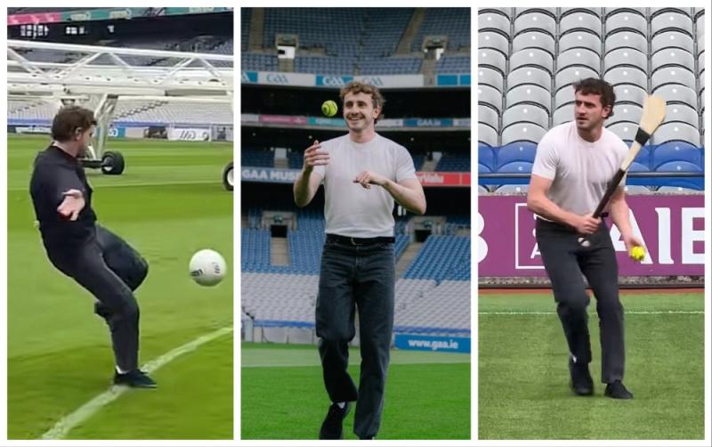 WATCH: 'He hasn't lost it' - Paul Mescal returns to his GAA roots to tog out at Croke Park