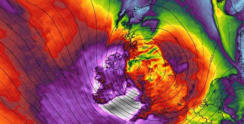 Severe weather warnings issued as Storm Darragh approaches Ireland