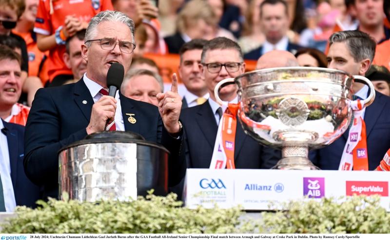 Who is Jarlath Burns? GAA President's life from playing days, famous son and Rory Gallagher controversy