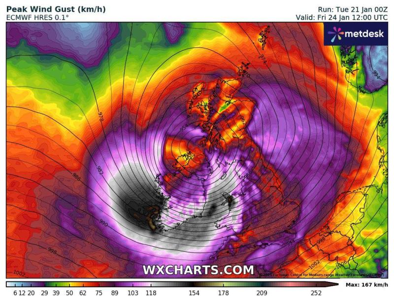 Batten down the hatches! Met &Eacute;ireann issues more Status Red warnings as Storm &Eacute;owyn approaches