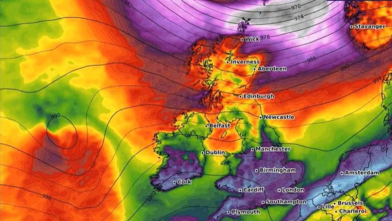 Status Yellow warnings issued for 12 counties as Storm Herminia fast approaches