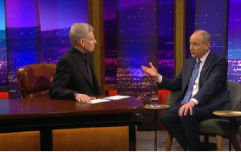 Miche&aacute;l Martin labels Zelensky Trump exchange very unsettling on Late Late Show