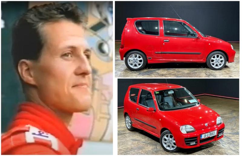 2001 Fiat for sale on DoneDeal for &euro;10,000 due to incredible Michael Schumacher link
