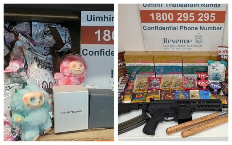Revenue seize nearly &euro;350,000 worth of counterfeit items in last week across Ireland