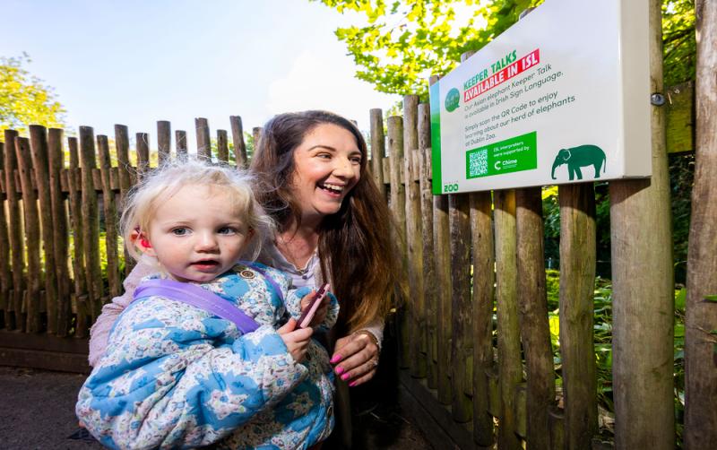 'A critical step': Dublin Zoo launches signed videos for deaf and hard of hearing visitors