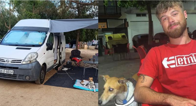 'I left Ireland to live in a converted van in Spain with my dog and had the time of my life'