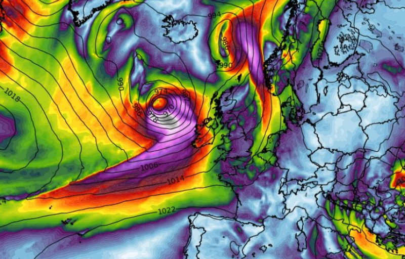 LIVE: Met &Eacute;ireann urges caution as Storm Amy weather warnings continue to come into effect