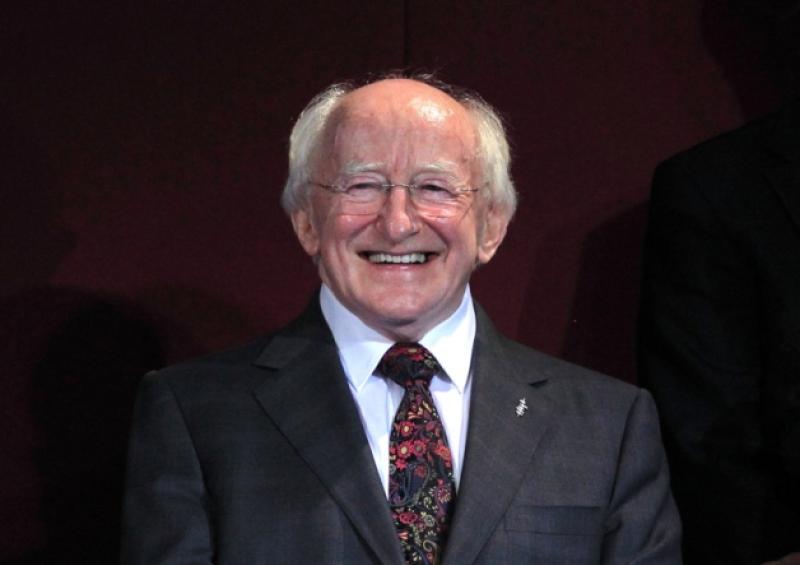 President Michael D Higgins