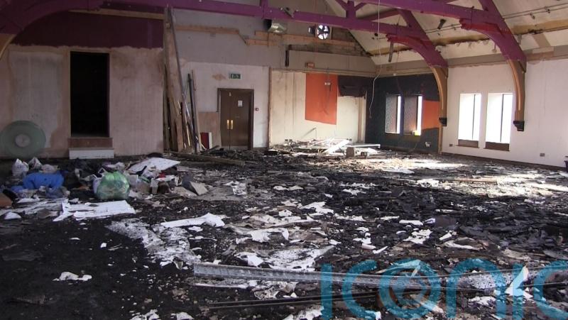 Fire at multicultural centre in Belfast being treated as hate crime by PSNI