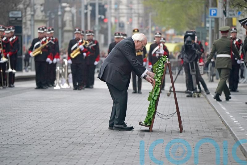 President and Taoiseach attend commemoration of Easter Rising 