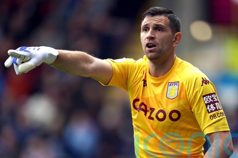 Aston Villa goalkeeper Emiliano Martinez dismisses concerns about his fitness