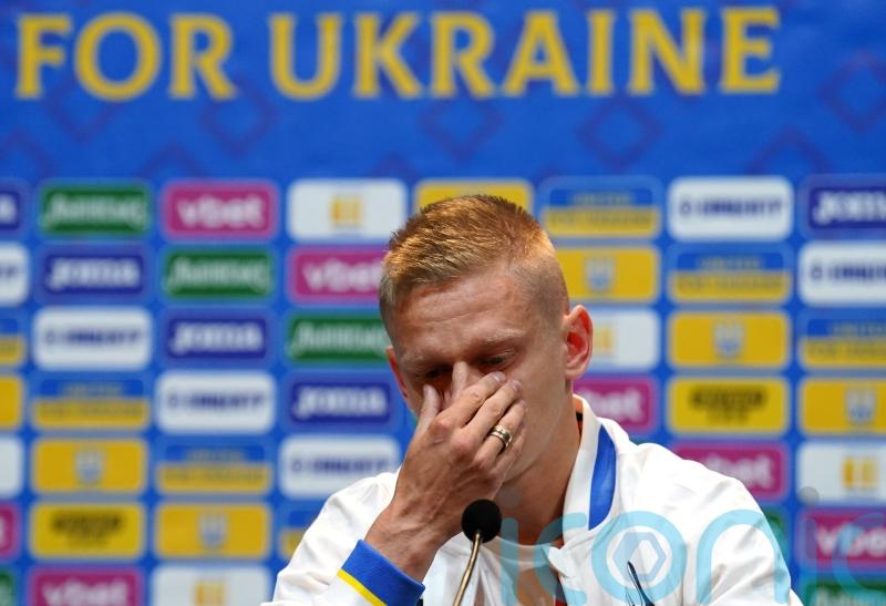 Oleksandr Zinchenko breaks down as he expresses World Cup hope for Ukrainians