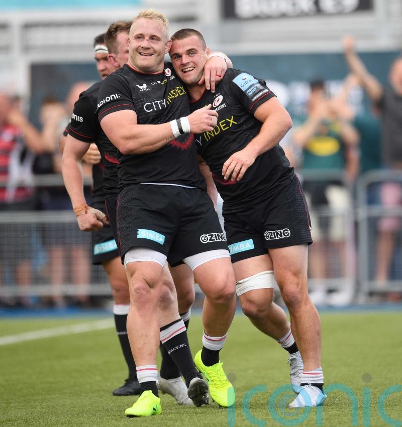 Saracens hold off Harlequins fightback to celebrate return to Premiership final