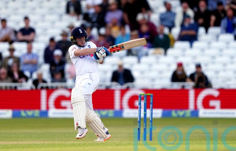 Ollie Pope heading towards a ton as England move along nicely in Nottingham