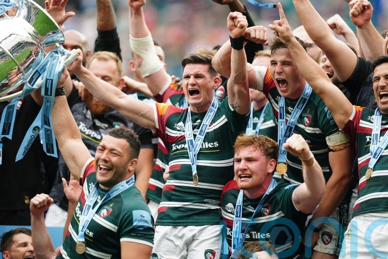 Freddie Burns in shock after late Leicester drop goal clinches Premiership title