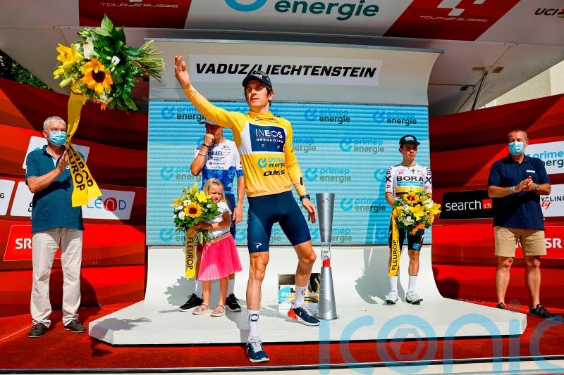 Geraint Thomas becomes first British rider to win Tour de Suisse