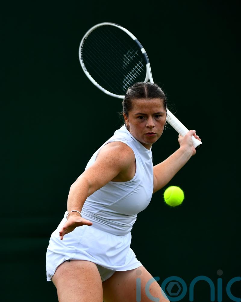 Sarah Beth Grey makes Wimbledon return four months after heart surgery