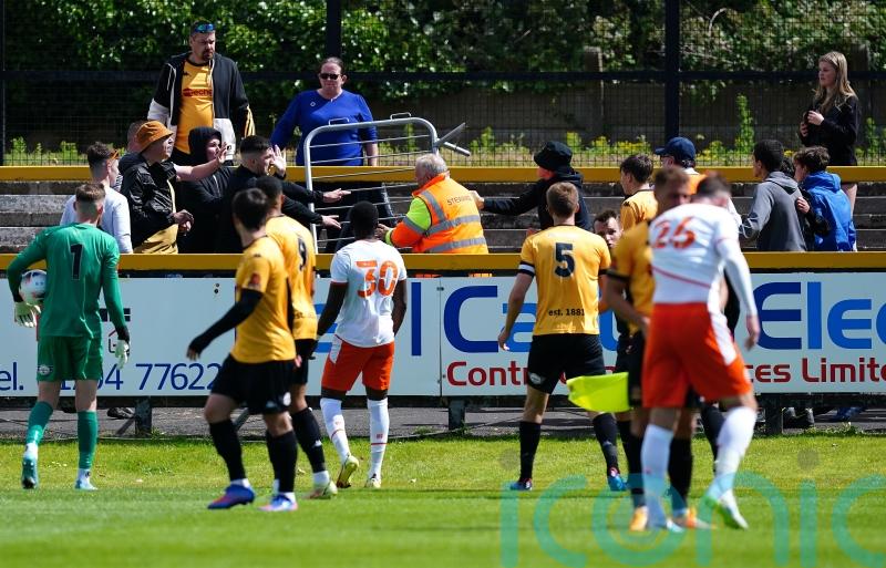 Fighting mars Blackpool&rsquo;s pre-season friendly at Southport