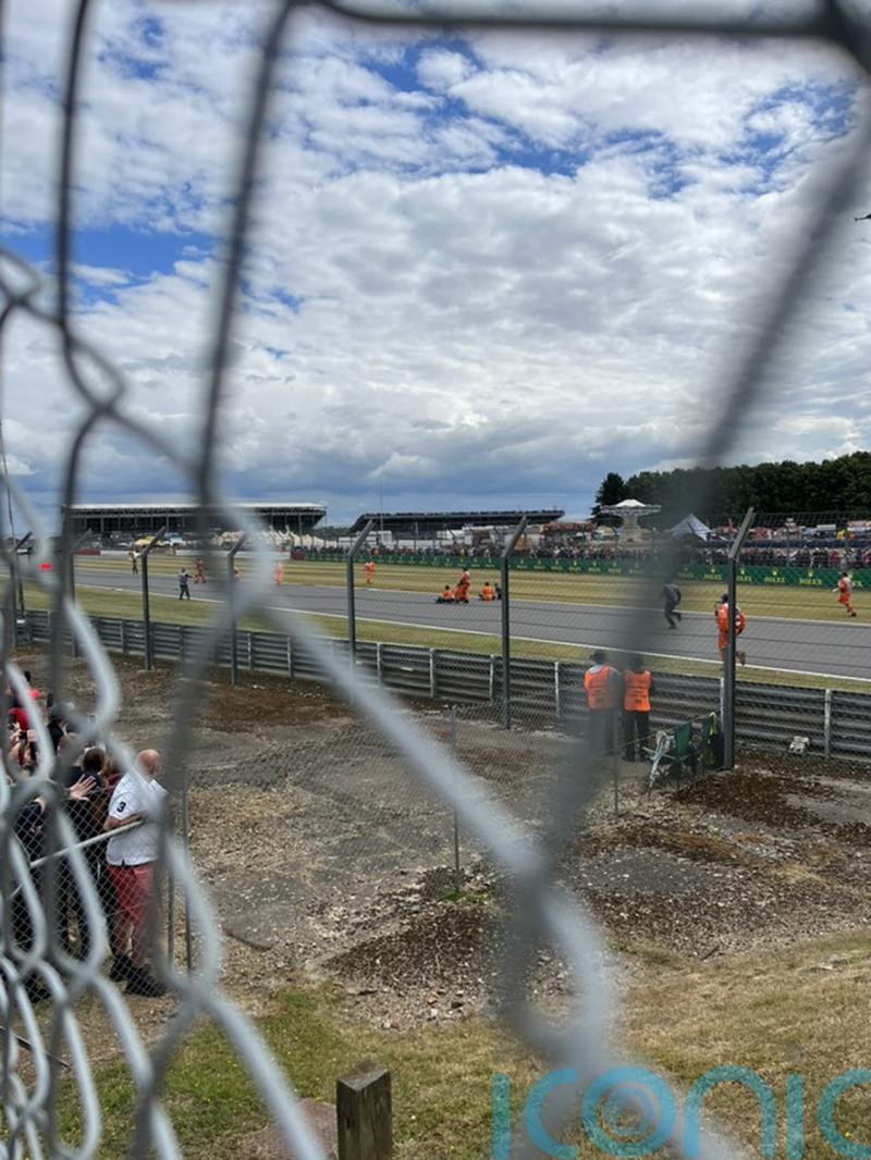 Silverstone protesters remain in custody after &lsquo;irresponsible&rsquo; track invasion