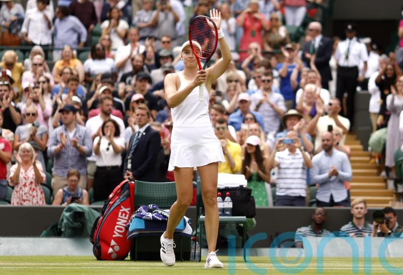 Russian-born Elena Rybakina calls for peace after reaching Wimbledon semi-finals