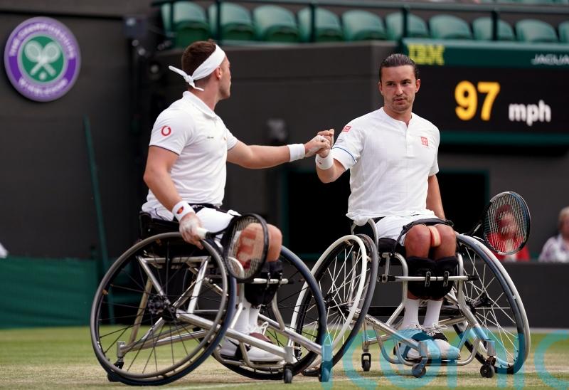 Alfie Hewett and Gordon Reid streak ends at 10 after doubles final defeat