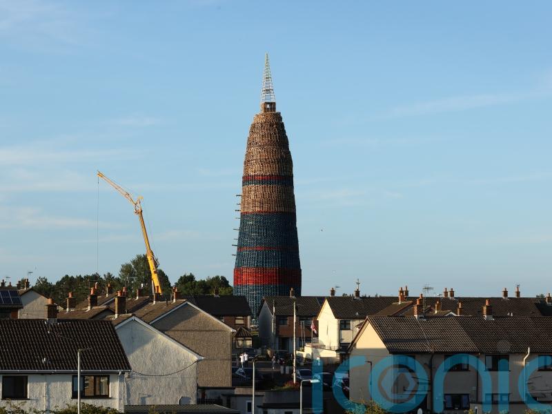 Hundreds of bonfires to light up Northern Ireland as loyalists remember 1690 battle