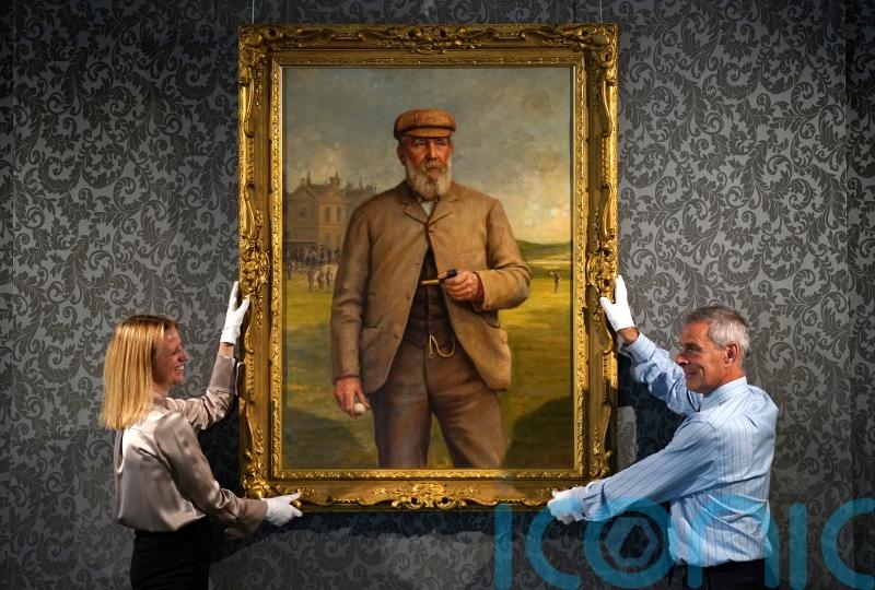 Portrait of golfing great Tom Morris Sr could sell for more than &pound;500,000