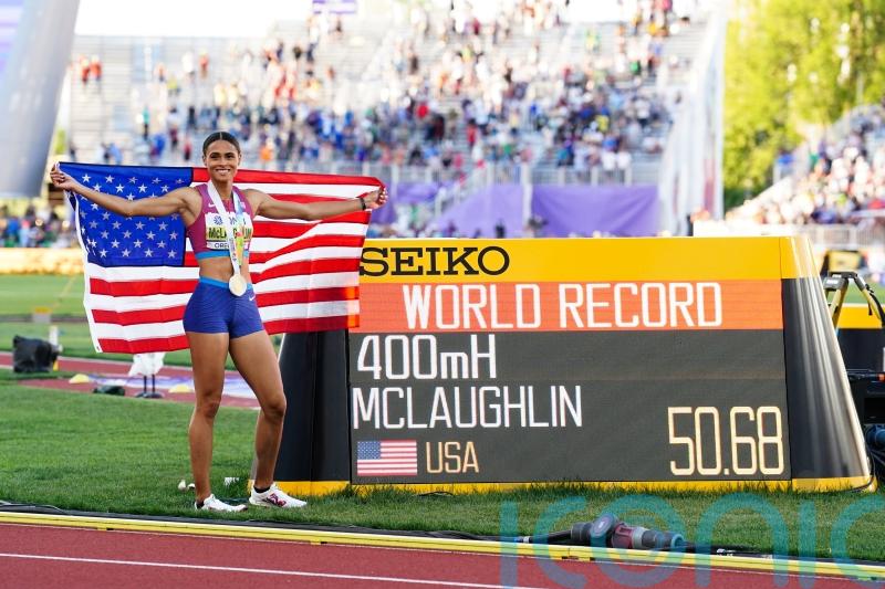 USA&rsquo;s Sydney McLaughlin smashes own 400m hurdles world record