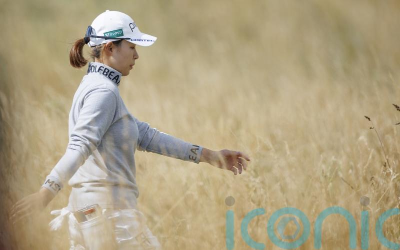 Former champion Hinako Shibuno sets testing clubhouse target at AIG Women&rsquo;s Open