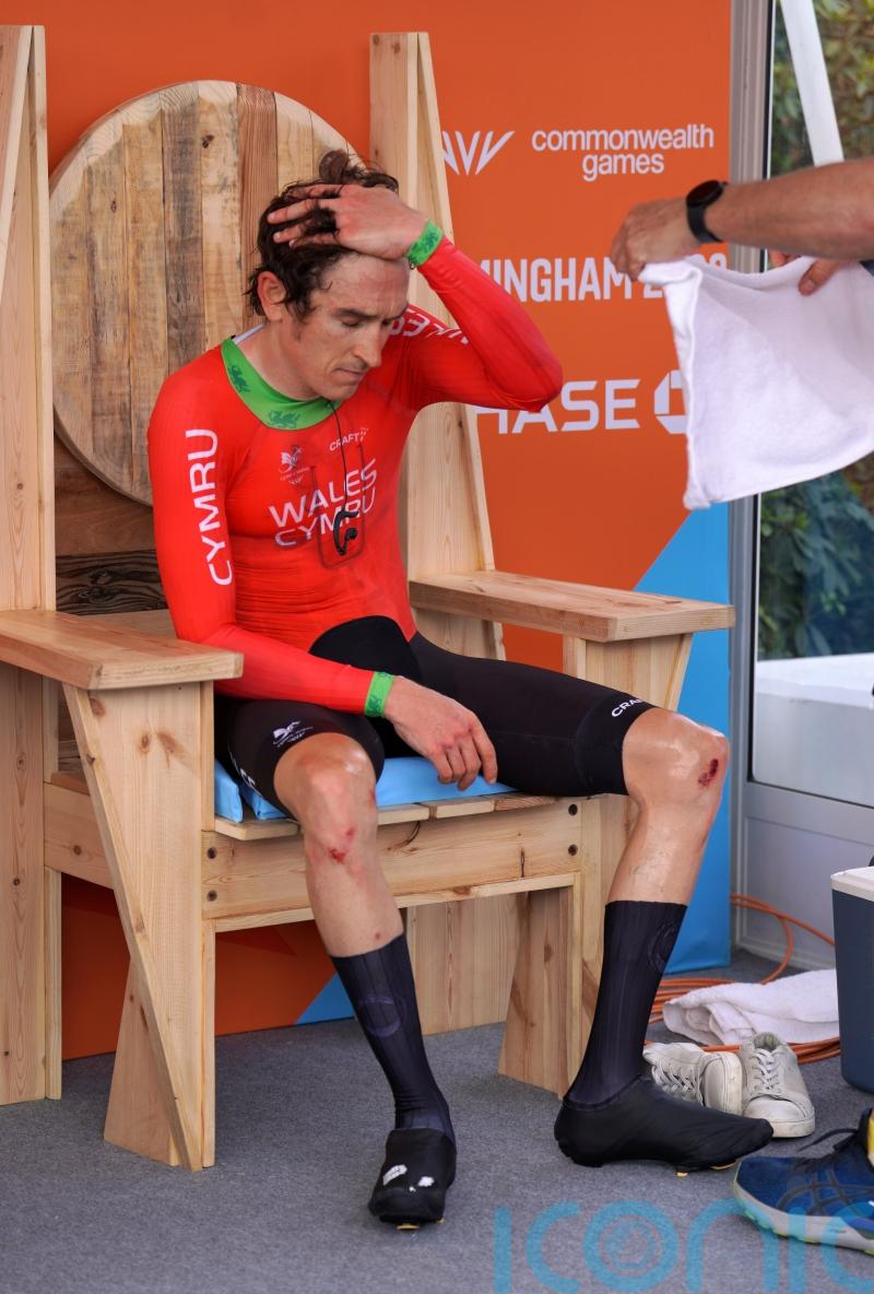 Geraint Thomas takes Commonwealth bronze after early crash ruins dreams of gold