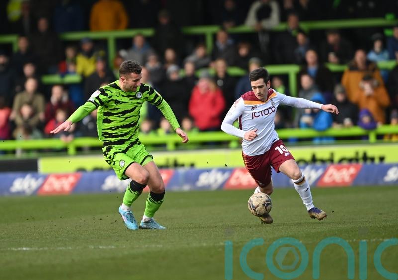 Bradford without Jamie Walker for Newport clash as he recovers from knee surgery