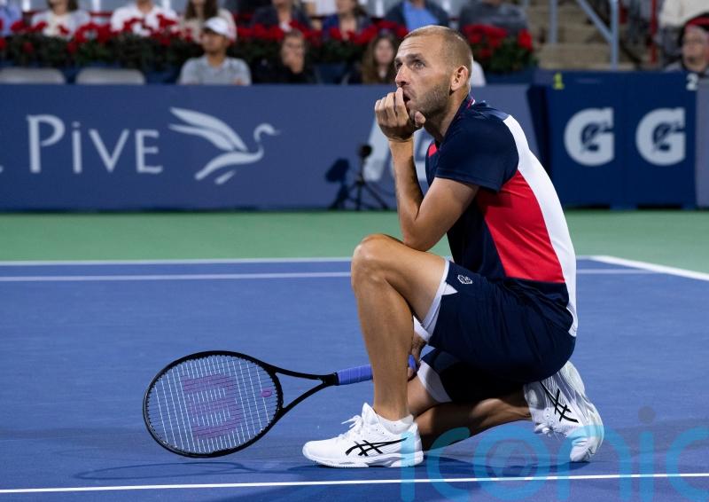 Dan Evans takes first set of tournament off Pablo Carreno Busta but Brit falls