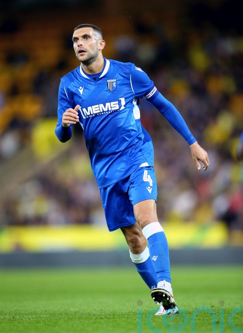 Gillingham captain Stuart O&rsquo;Keefe pushing to start against Harrogate