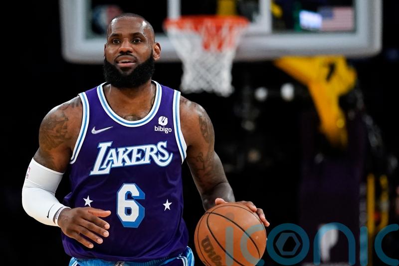 LeBron James to remain a Los Angeles Laker with &pound;80.6million contract extension