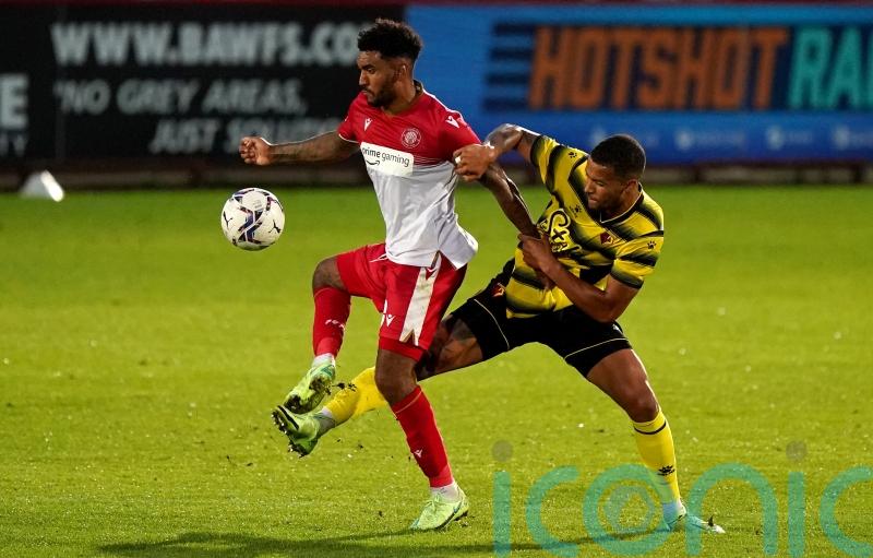 Jamie Reid nets late winner as Stevenage edge Peterborough to advance in cup