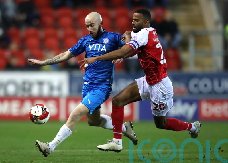 Stockport duo in line for return against Swindon