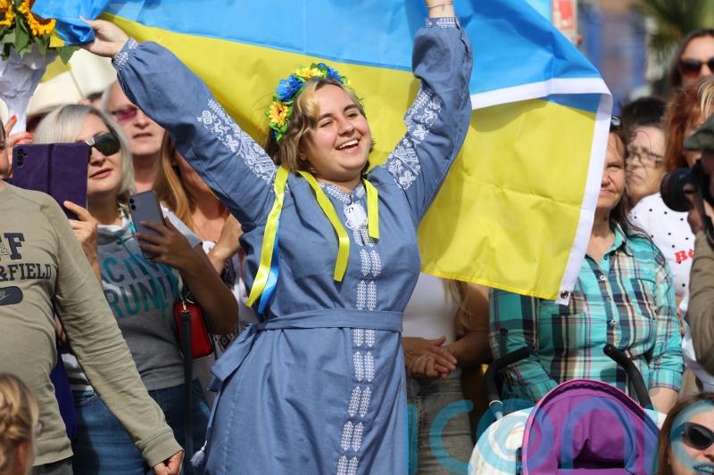 &lsquo;It&rsquo;s about unity&rsquo;: Ukrainians celebrate Independence Day at Dublin park