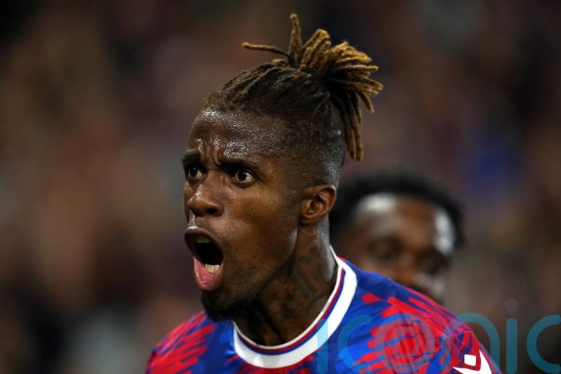 Patrick Vieira not considering Wilfried Zaha&rsquo;s departure before window closes