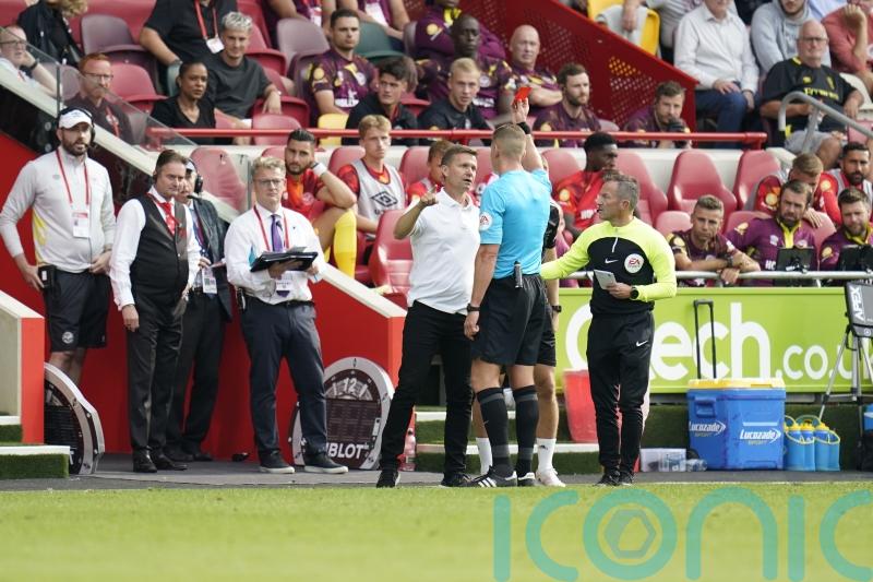 Jesse Marsch wants talks with officials after Leeds lose at Brentford