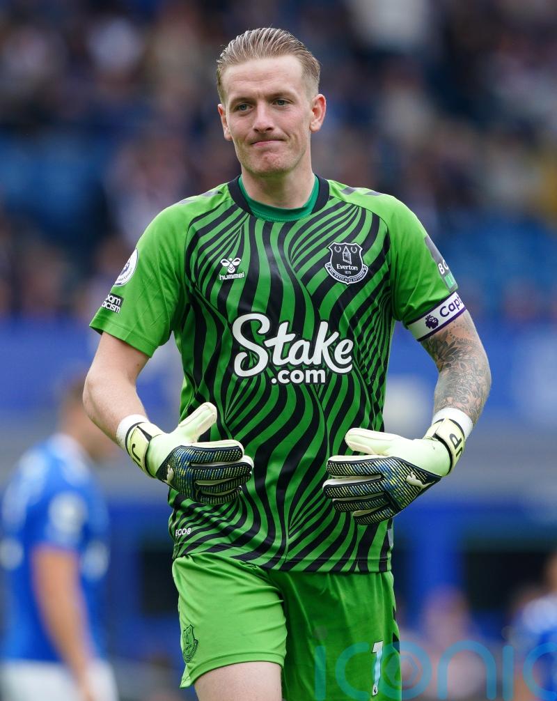 Everton and England goalkeeper Jordan Pickford ruled out for a month