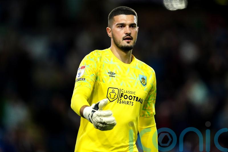 Aro Muric back in training for Burnley ahead of Norwich clash