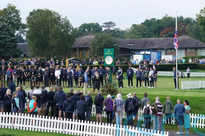 Golf honours the Queen as Viktor Hovland and Soren Kjeldsen set Wentworth pace