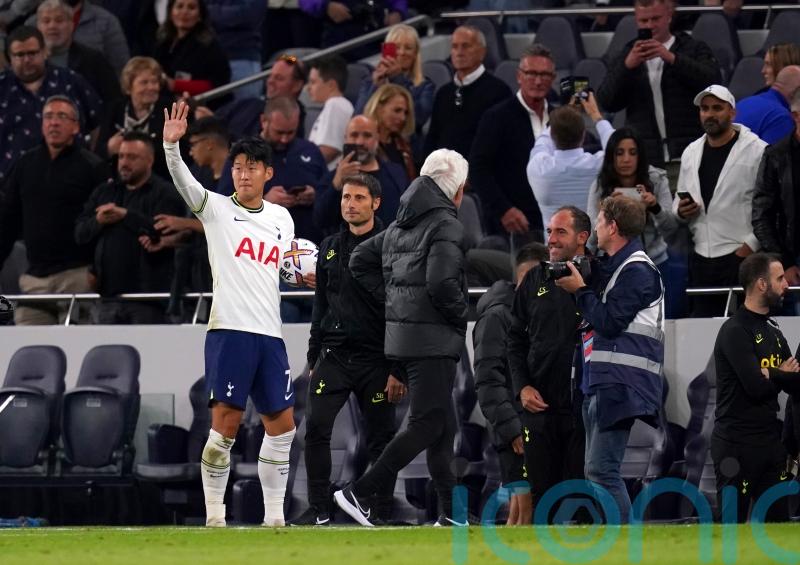 Sub Son Heung-min comes on and hits hat-trick as Tottenham thrash Leicester
